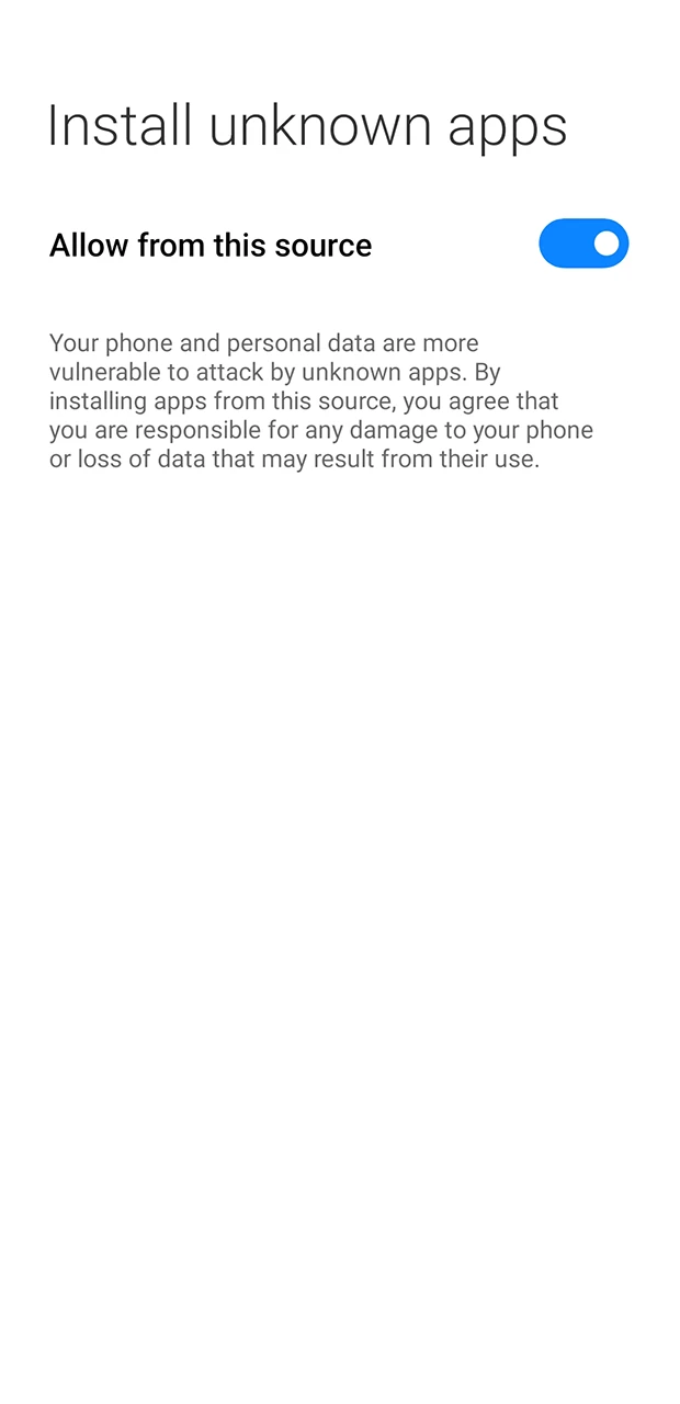 Configure and prepare your device for installing the DBbet application.